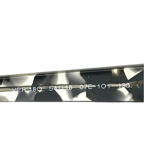 Prada Eyeglasses Black Tortoise Rectangular NEW - Picture 11 of 13